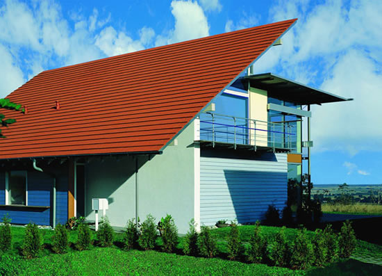 Фото 3 - Необычный вариант кровли из профнастила