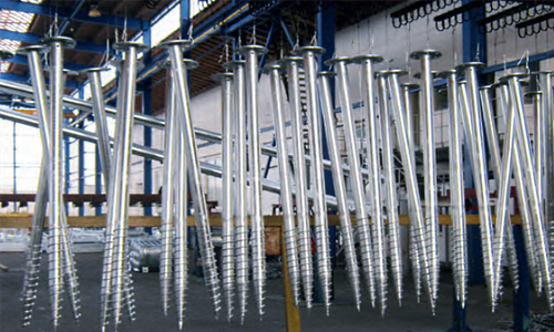 Фото 3 - Образец винтовых свай пиллар