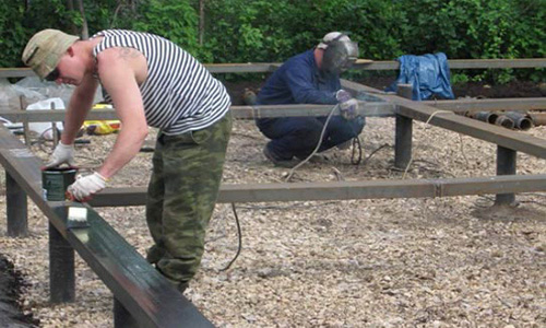 Фото 3 – Правильный монтаж и надежная обвязка фундамента своими руками