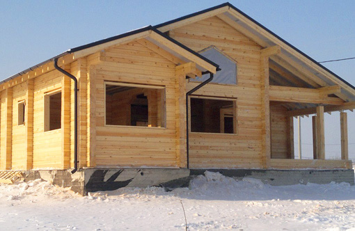 Фото 3 – Профилированный брус в дачном строительстве