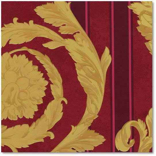 Виниловые обои AS Creation (Германия) на флизелиновой основе (коллекция Versace), 75$ за рулон