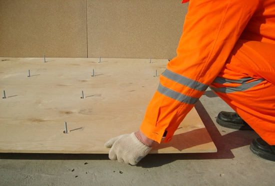 Фото 3 - Выравнивание пола фанерой