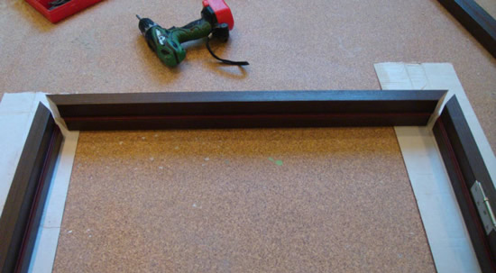 Фото 3 – Сборка дверной коробки