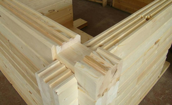 Фото 3 - вид профилированного бруса