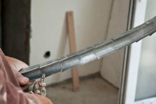 Фото 4 — Изгиб профиля для арки