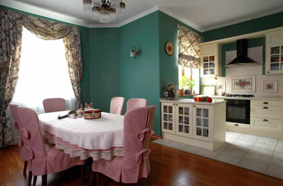 Фото 4 – Кантри. Оформление кухни