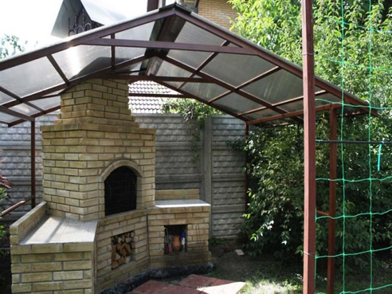 Фото 4 – Навес для барбекю