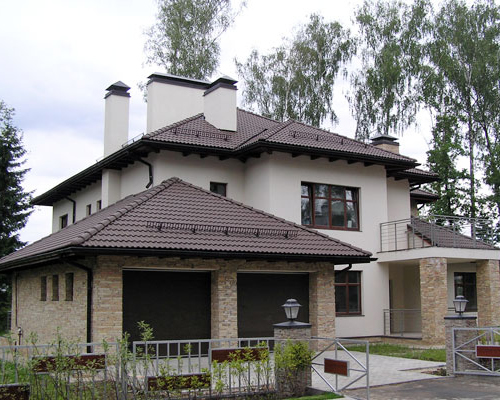 Фото 4 - Образец цементно-песчаной черепицы