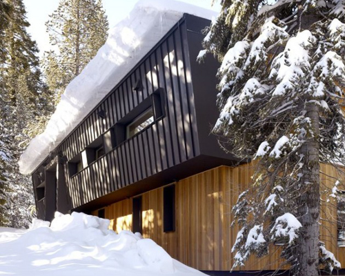 Фото 4 - Односкатная крыша в снегу