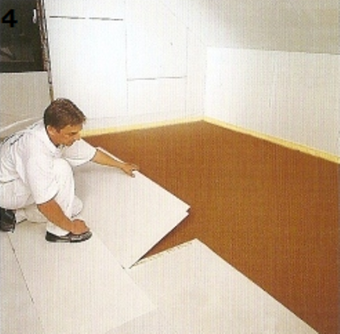 Фото 4 - При укладке листов ГВЛ