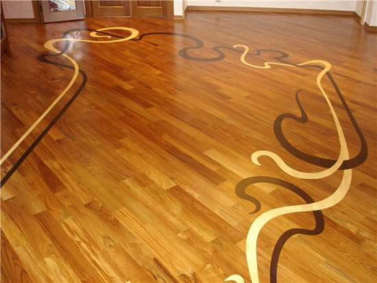 Фото 4 - Пример визуализации укладки паркетной доски