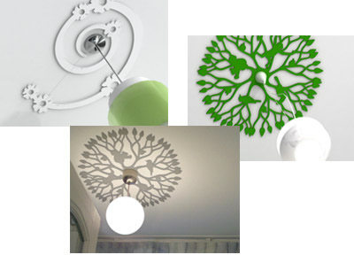 Фото 4 - С помощью орнамента прекрасно выделяется центр потолка