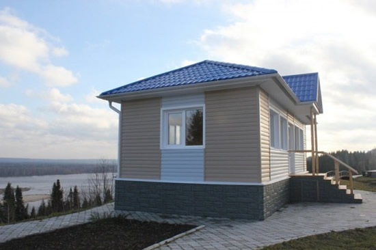 Фото 4 – Современная теплая беседка