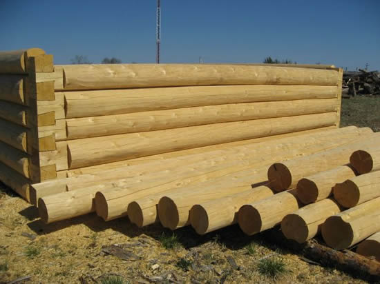 Фото 5 – Бревно строганное