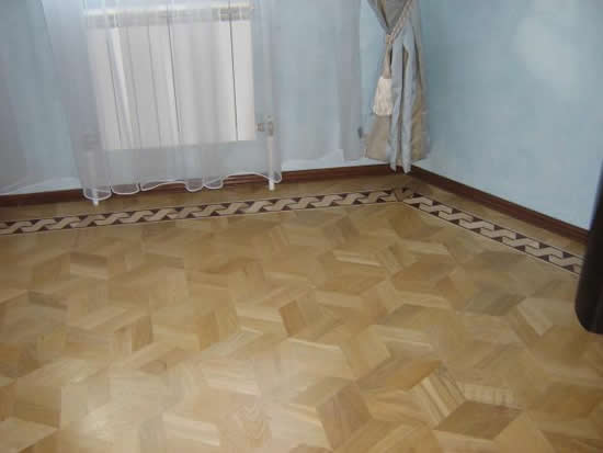Фото 5 - Конечный результат укладки паркета