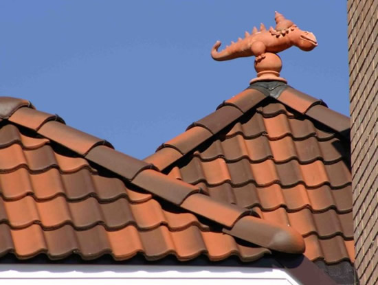 Фото 5 - Кровля оригинального дизайна из полимерпесчаной черепицы