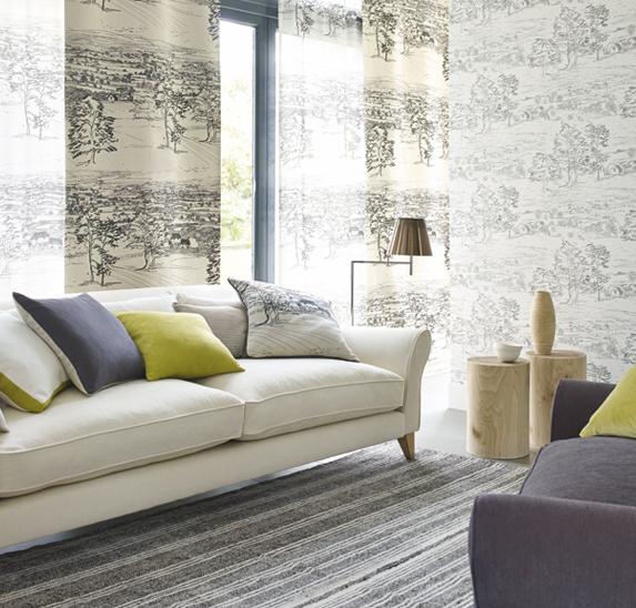 Модель Sussex Downs, фабрика Sanderson, дизайн Frean Jenny