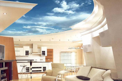 Фото 5 - Перспективный рисунок создаст ощущение бесконечности