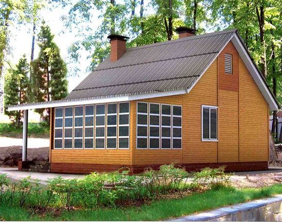 Фото 5 – Щитовые конструкции как вариант строительства дачи