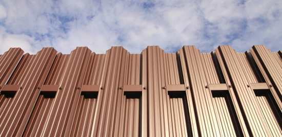 Фото 5 – Штакетник металлический