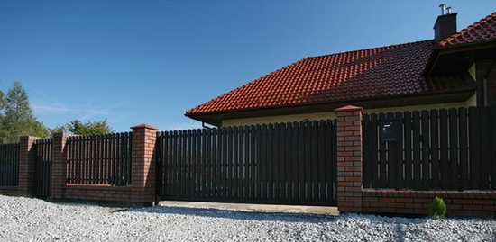 Фото 5 – Ворота из штакетника