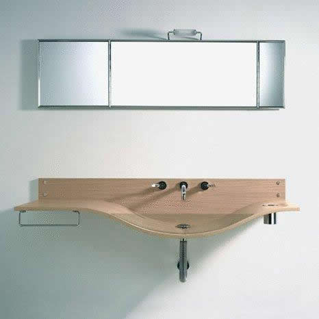 Фото 5 — навесная раковина как дизайн интерьера