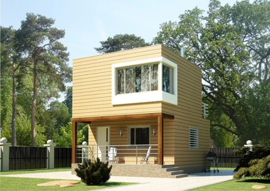 Фото 6 - Дача. Дом из сендвич-панелей