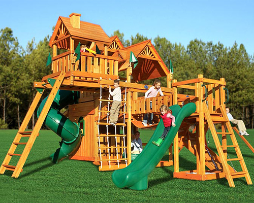 Фото 6 – Детский комплекс для дачи