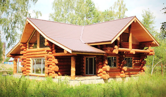 Фото 6 – Дом, возведенный ручной рубкой