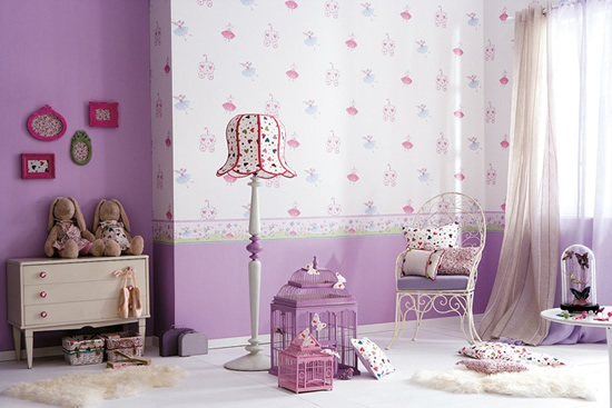 Флизелиновые французские обои c привлекательными принтами