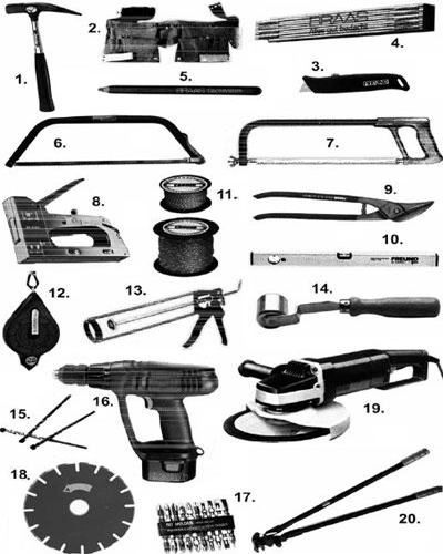 Фото 6 - Инструменты для монтажа
