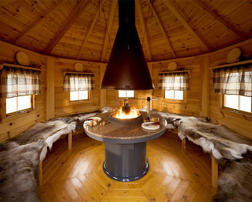 Фото 6 – Интерьер финского гриль-домика