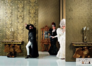 Обои Marburg, линия Harald Gloockler в интерьере