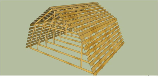 Фото 6 – Обрешетка кровли