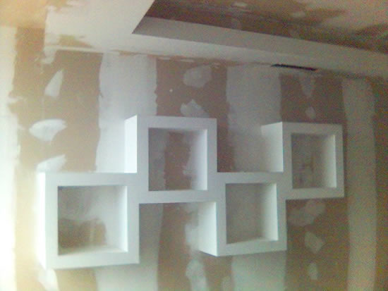 Фото 6 — Подвесные полки из гипсокартона