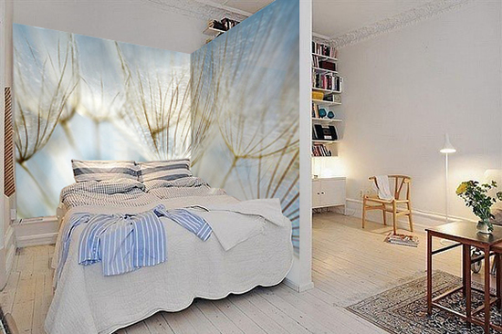 Простое решение как в маленькой комнате подростка вместить несколько функциональных зон