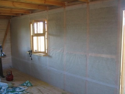 Фото 6 - Работа по пароизоляции дома