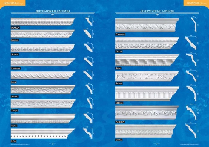 Фото 6 - Разнообразие декоративных плинтусов от компании Homestar