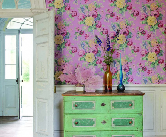 Обои Anna French (Великобритания), паттерн Wild Flora, текстиль