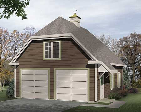 Фото 7 - Пример полувальмовой кровли