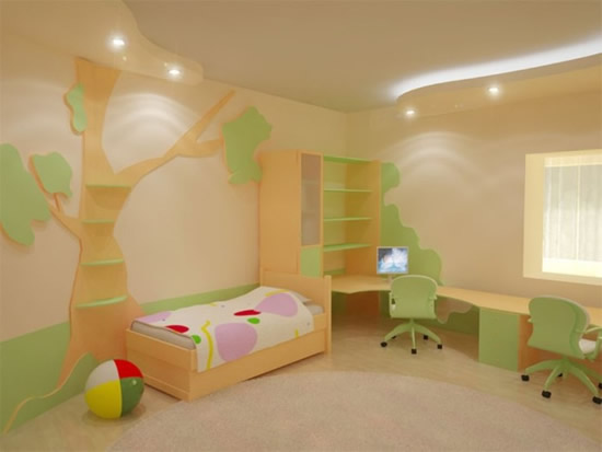 Фото 7 - В детской должна быть хорошо освещена рабочая (игровая) зона