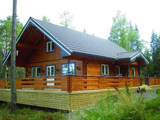 Фото 8 – Домик из сруба