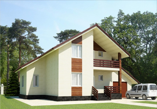 Фото 8 - Каркасный дом