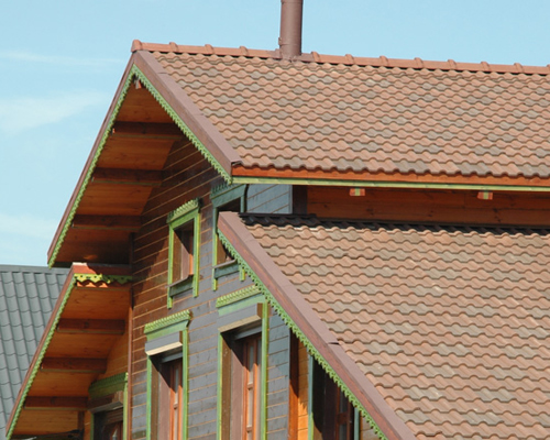 Фото 8 - Коричневая крыша