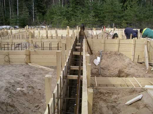 Фото 8 – Ленточный фундамент