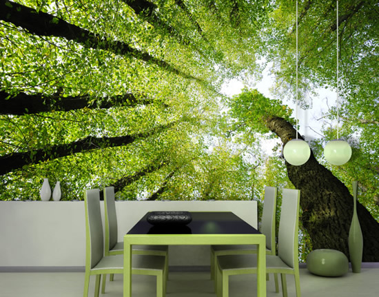 Лесной пейзаж. Красиво, стильно, но нелогично