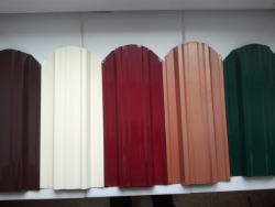 Фото 8 – Металлический штакетник Unix