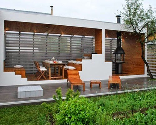 Фото 8 – Многофункциональная беседка