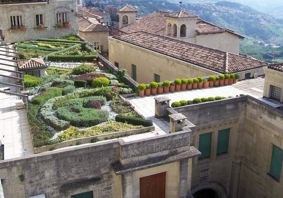 Фото 8 - Сад на плоской крыше