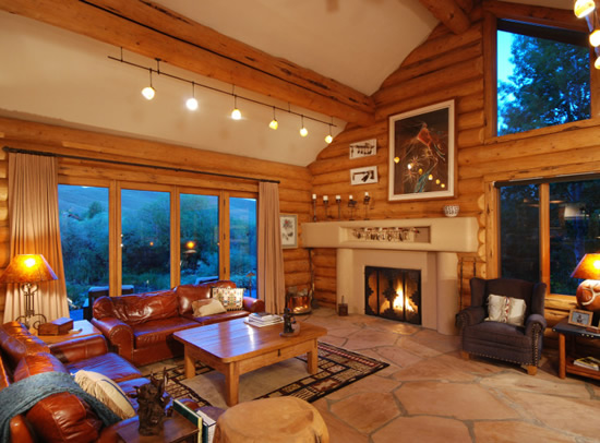 Фото 9 – Блок хаус в интерьере